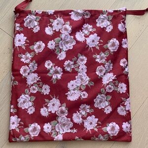 Rouje Red Floral Pouch